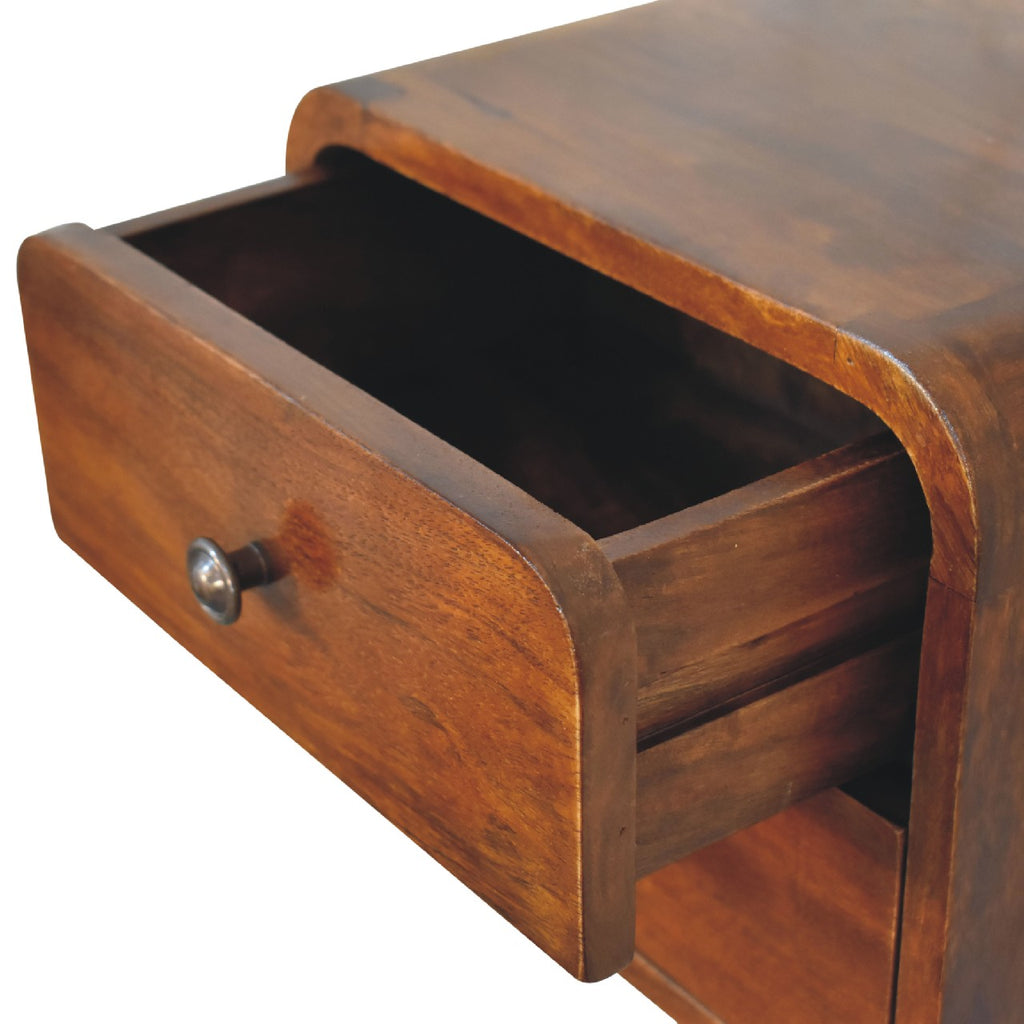 Solid Wood Floating Nightstand