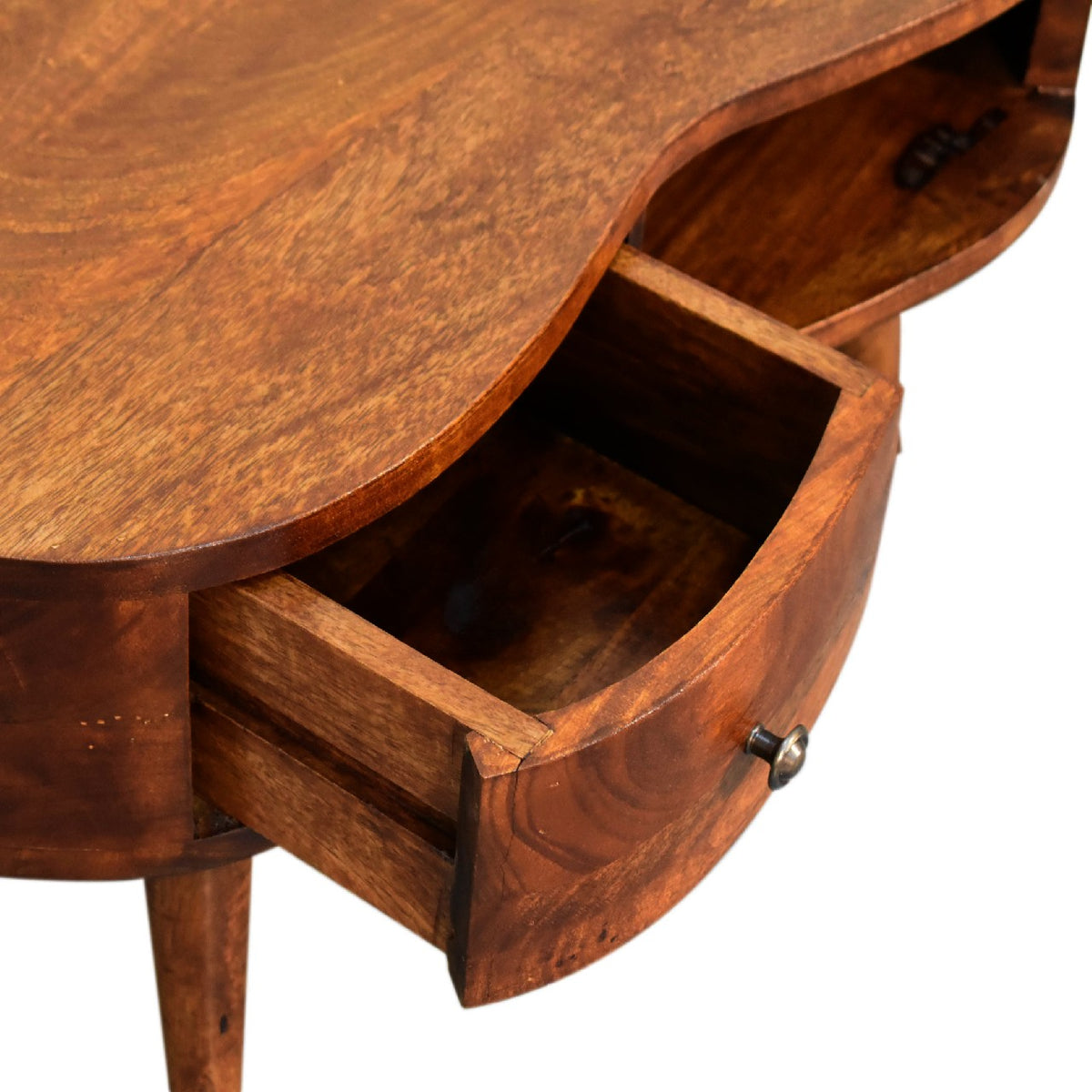 Solid Wood Kidney Coffee Table