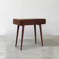 Solid Wood 2-Drawer Console Table
