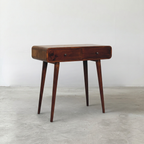 Solid Wood 2-Drawer Console Table